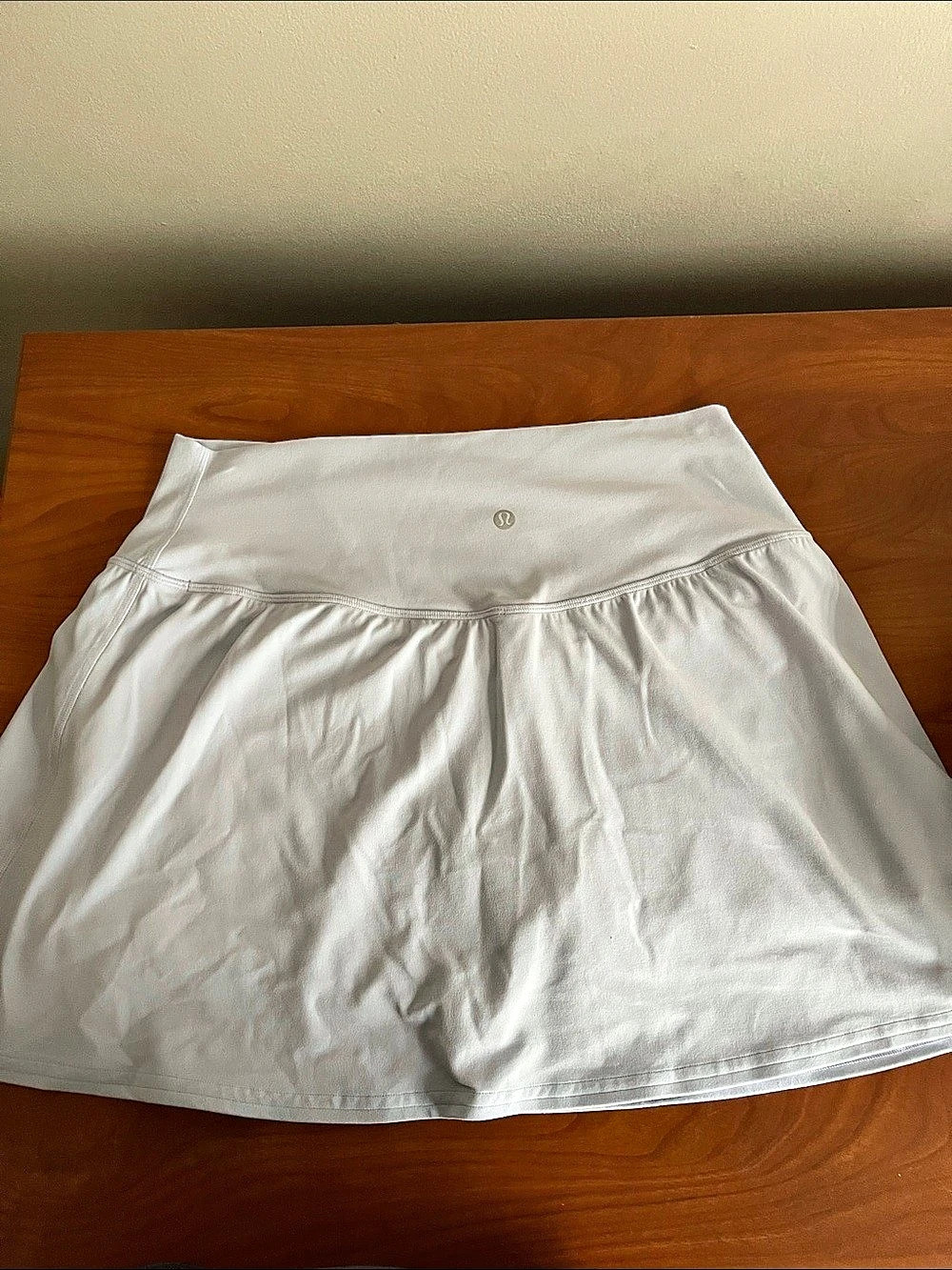 Lululemon Court Rival High-Rise Skirt White Mini Skirt Like New